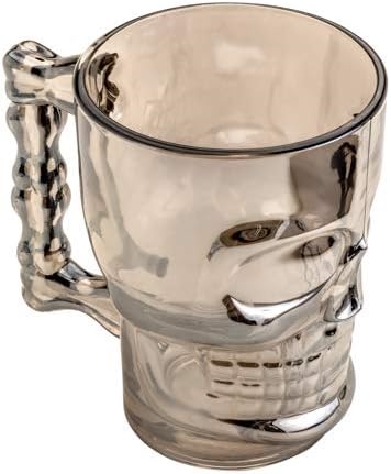 Caneca P/chopp/cerveja de Vidro Caveira