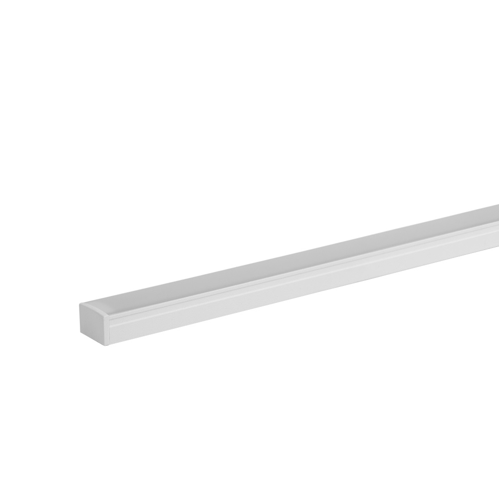 Perfil Line Easy Marcenaria Branco Fosco 3 Metros 17x9mm Blumenau