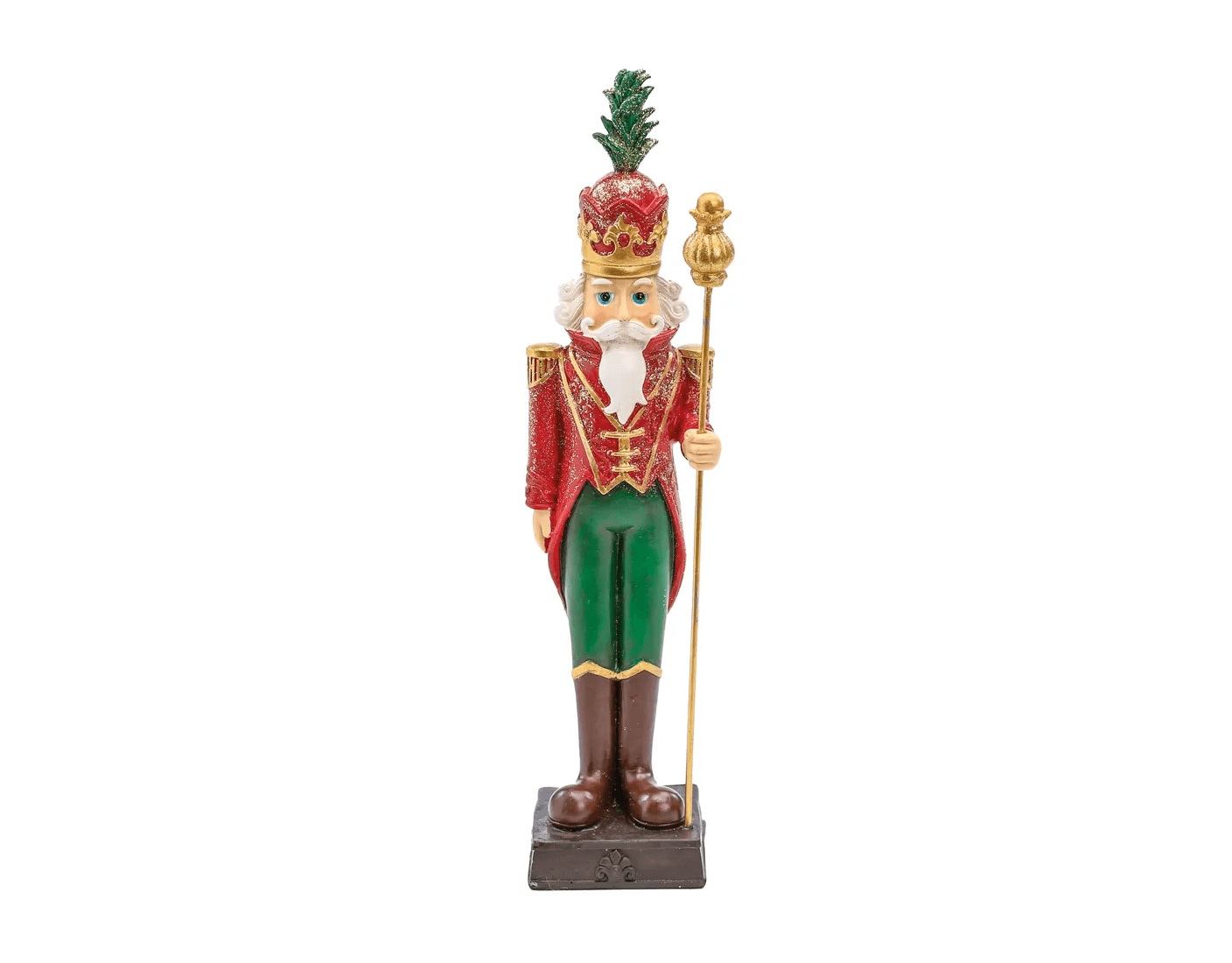 Soldado Chumbo C/bastao Vm/vrd/our 26cm