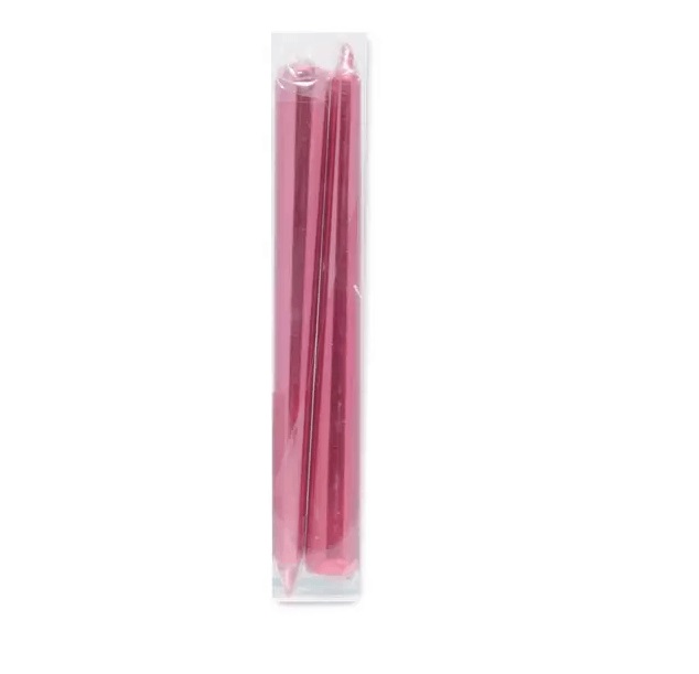 Vela Banquete Vermelho p jg c/2 Cromus