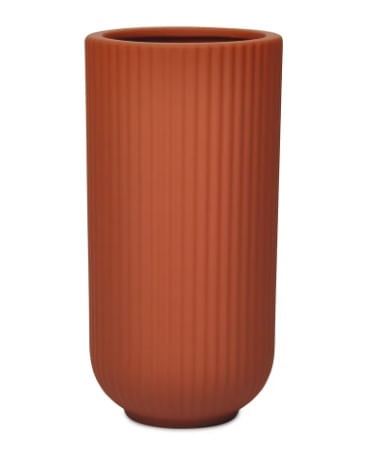 Vaso em Ceramica Chanfrada 23x12cm