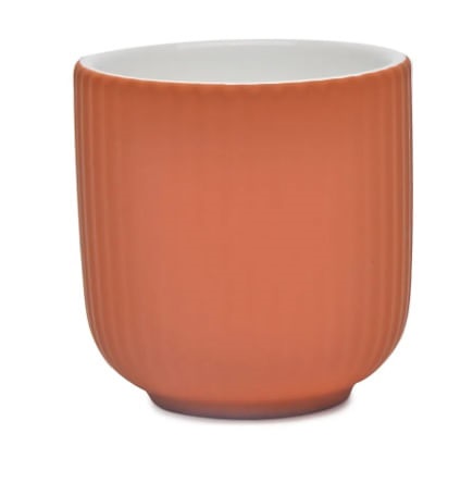 Vaso em Ceramica Chanfrada 14x14cm