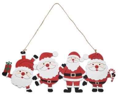 Enfeite Pend Noel Sort clr 11cm Cromus