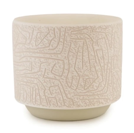 Vaso de Ceramica Beg/cza 12x14cm
