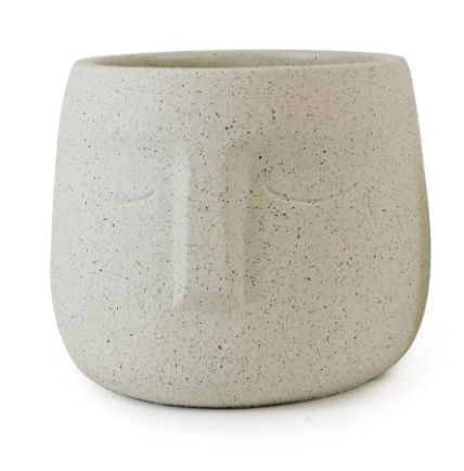Vaso de Cimento beg 15x17cm