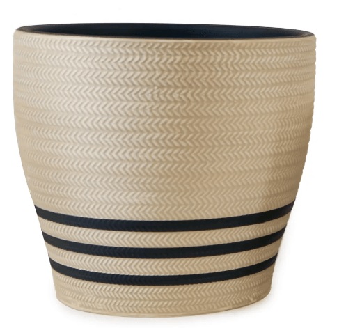 Vaso de Ceramica Mrr/crm 15x17cm