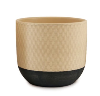Vaso de Ceramica Mrr/pt 12x14cm