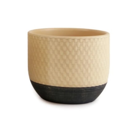 Vaso de Ceramica Mrr/pt 10x12cm