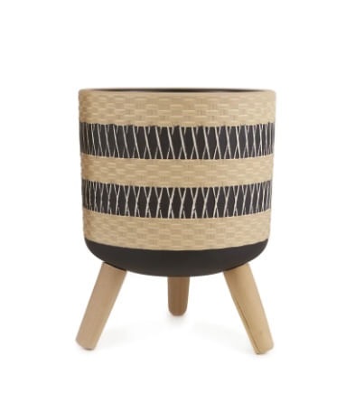 Vaso de Ceramica Mrr/cze 18x14cm