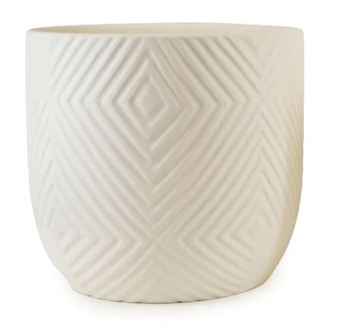 Vaso de Ceramica crm 16x18cm
