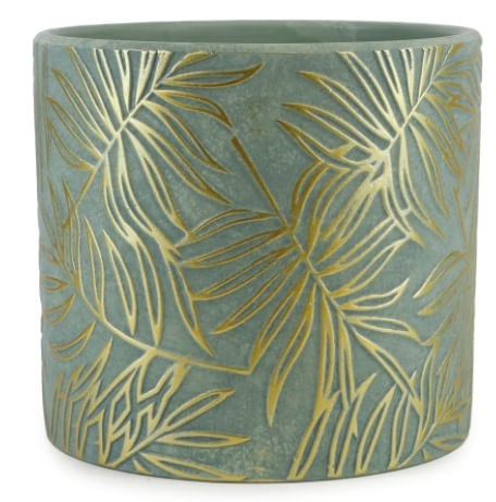 Vaso de Ceramica Vrd/dou 15x17cm