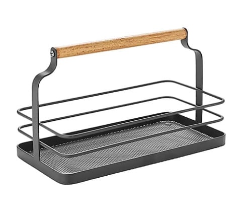 Organizador C/alca de Madeira pt 16cm