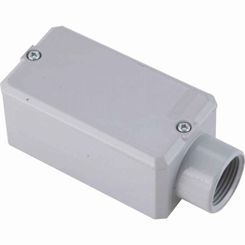 Condulete de al e S/rosca C/tampa 1''