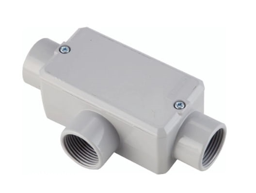 Condulete de al t S/rosca C/tampa 3/4''