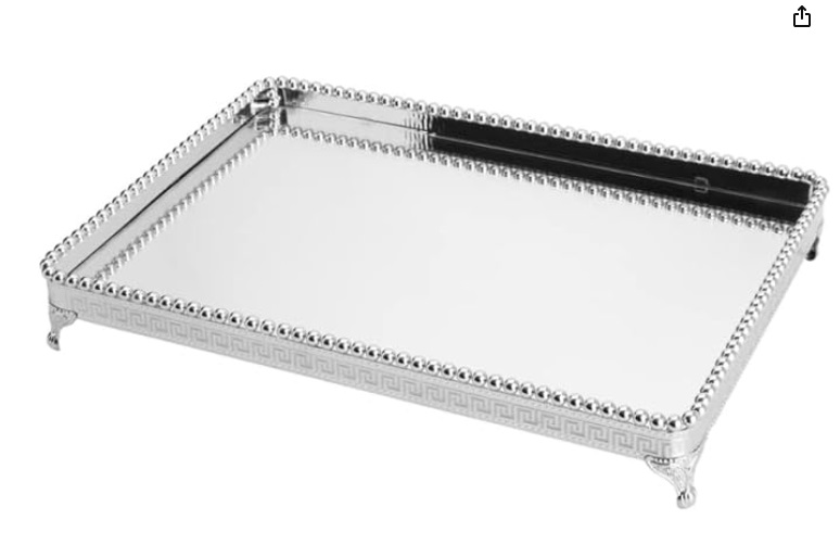 Bandeja Zama niq Zigzag Prat 46x32,5x6,5
