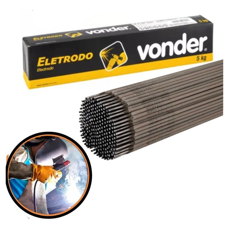 Eletrodo P/solda 60.13 2,50mm 5kg Vonder
