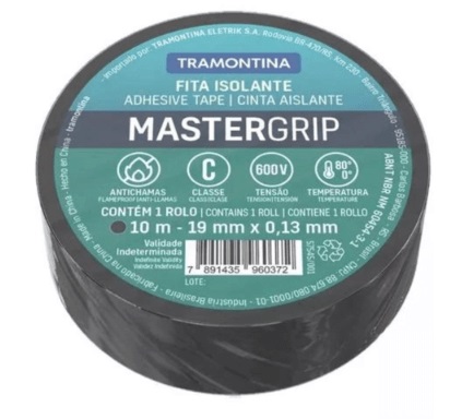 Fita Isolante 19mmx0,13mmx10mts pt Tramo