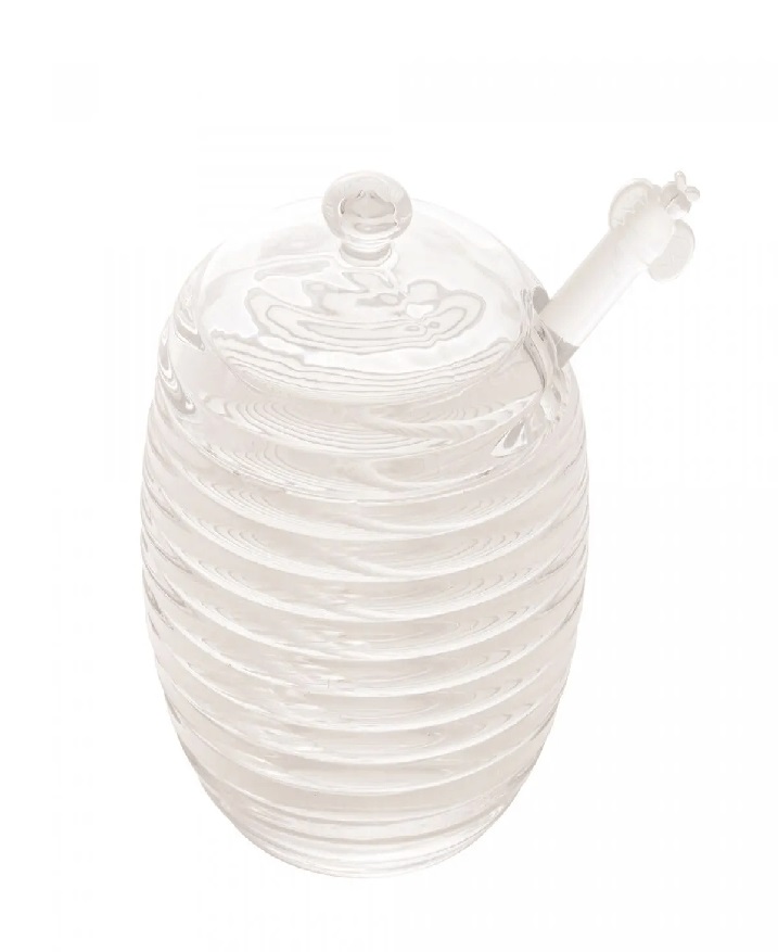 Acucareiro Cristal Colmeia 210ml Lyor