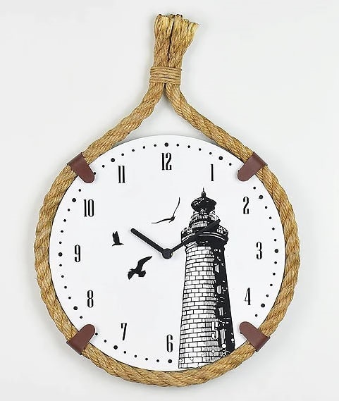 Relogio Nautico com Corda Farol Xi-16
