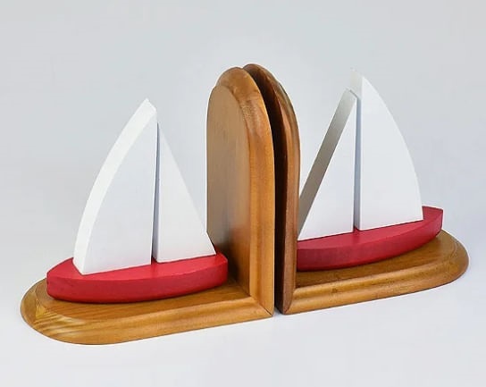 Jg c/2 Aparadores de Livros Barco vm