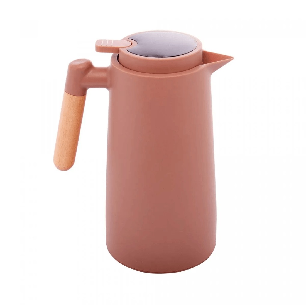Garrafa Term Plast C/termom tap Nude 1l