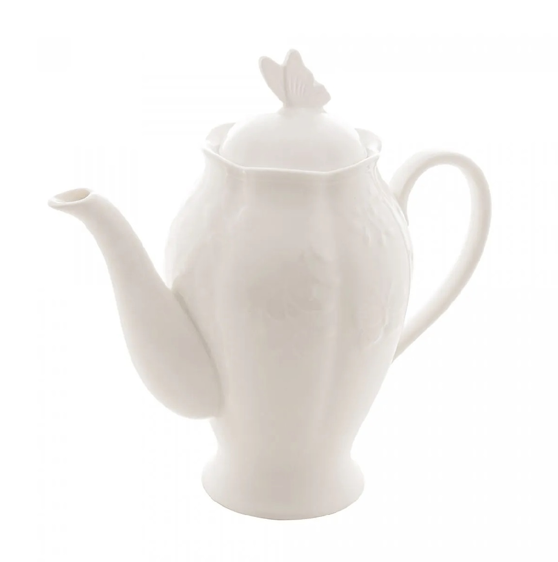 Bule Porcel new Bone Butterfly Flower 1l