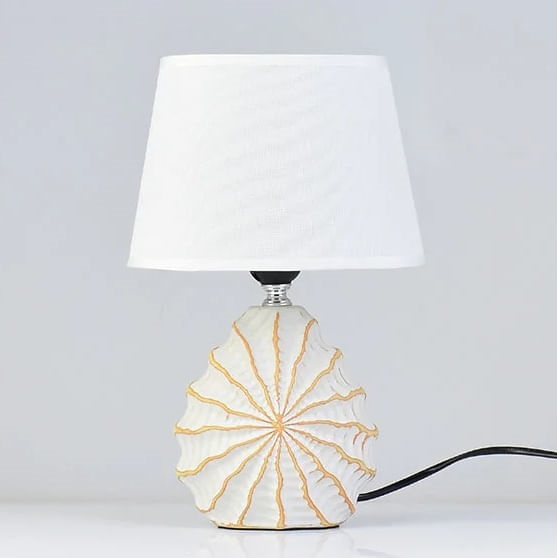 Abajur Concha Branco Ys-85 a