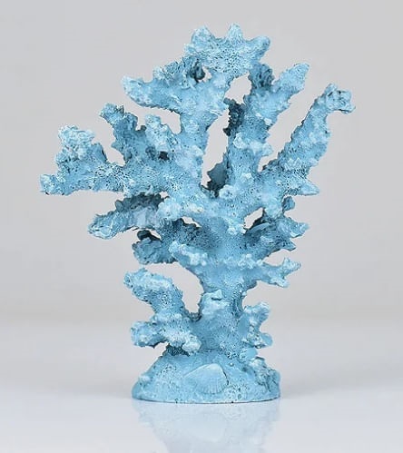 Enfeite Coral Arvore Azul 18cm Yu-57 c