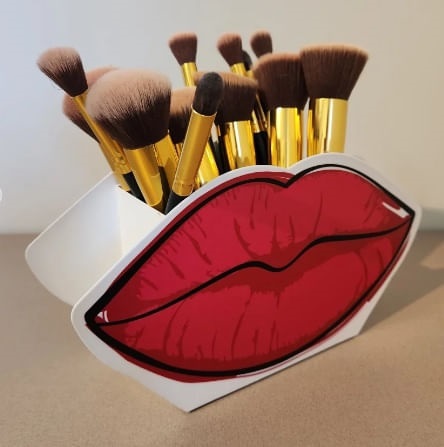 Porta Maquiagem Duplo Boca