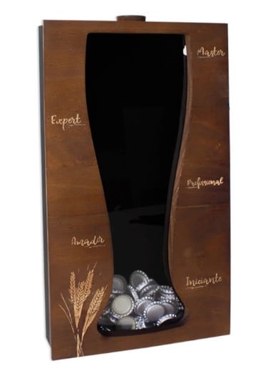 Porta Tampinhas Lacres Tulipa