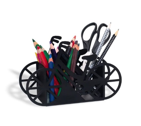 Porta Caneta Duplo Bike