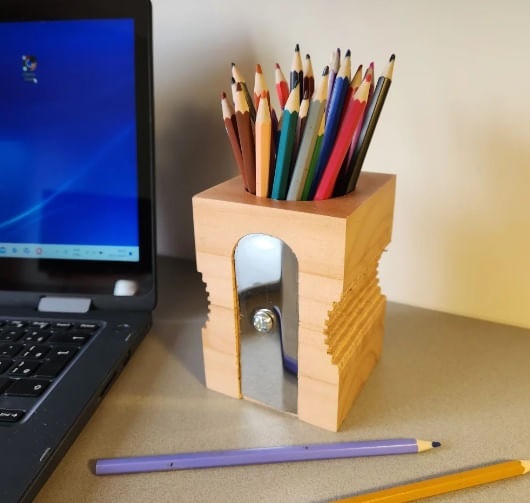 Porta Caneta Apontador