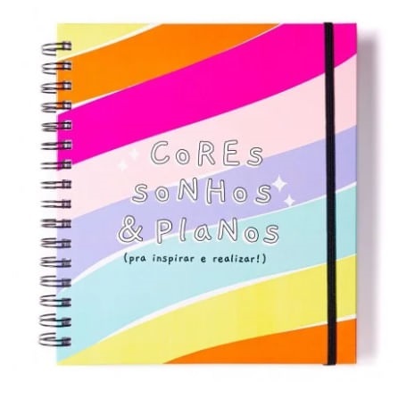 Planner Permanente Frases Cores e Amor