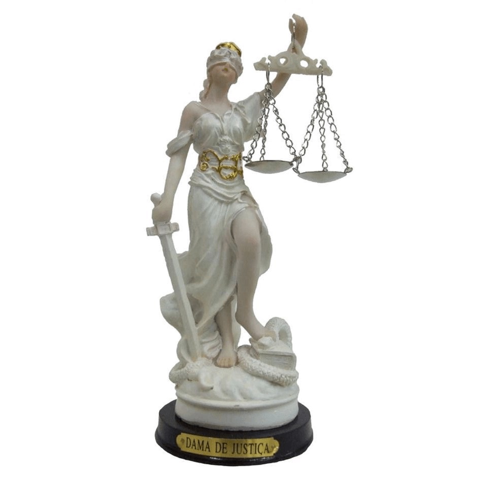 Dama da Justica 21cm Creme 363121
