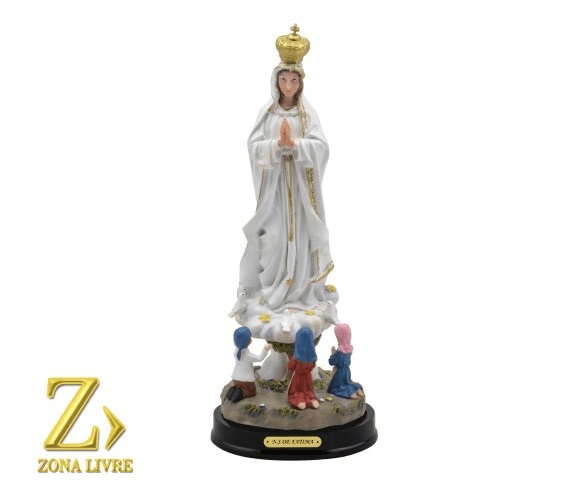 Nossa sra de Fatima c/ Pastores 22cm