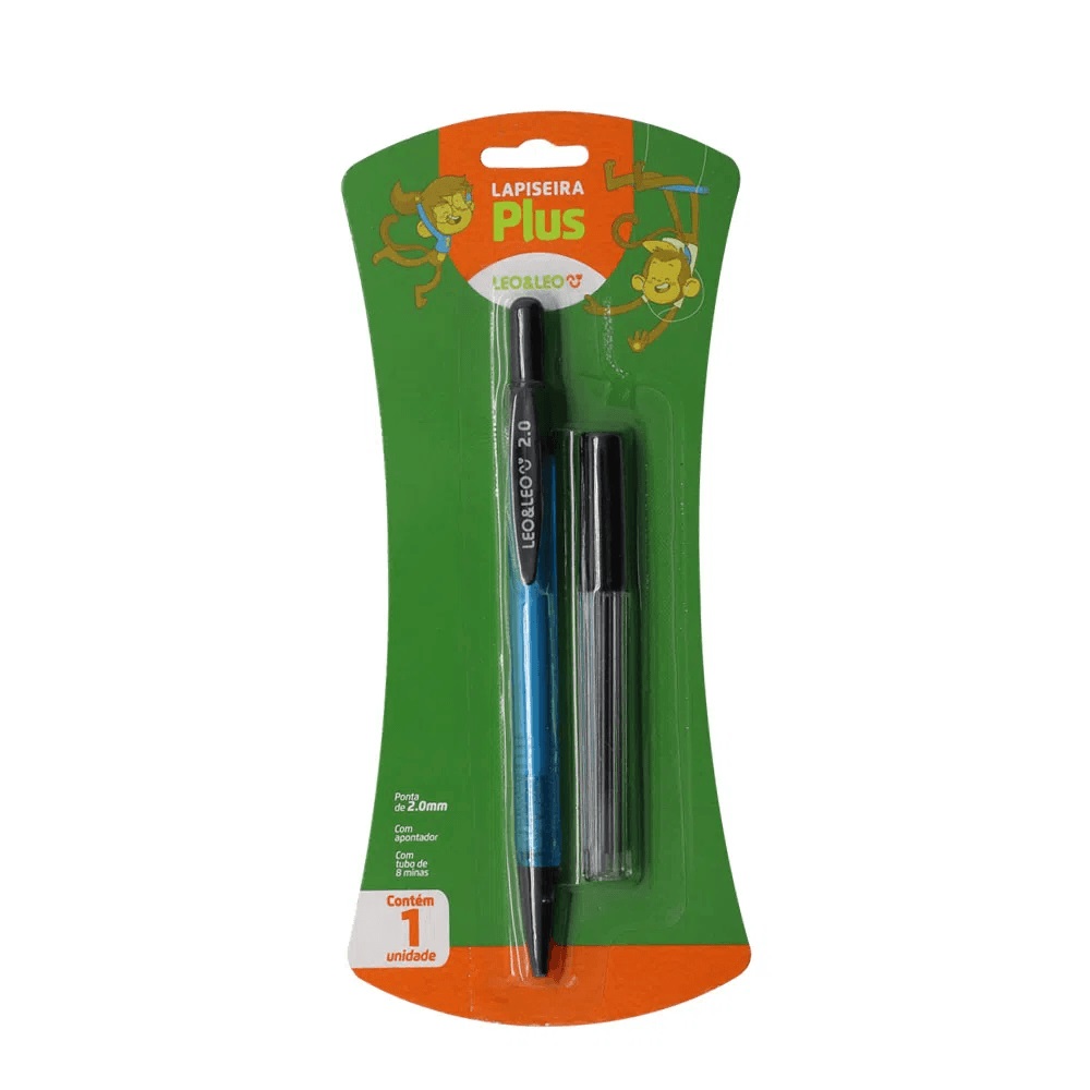 Lapiseira Plus 2.0 Blister leo e leo