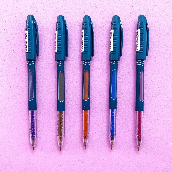 Caneta esf Ocean 0.7mm Colorida Jocar of