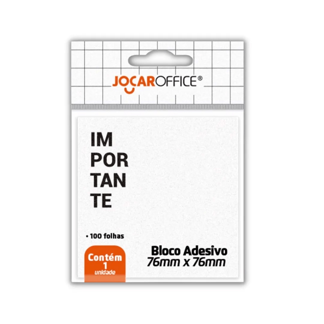 Bloco Adesivo Importante bc 76mm 100f jo
