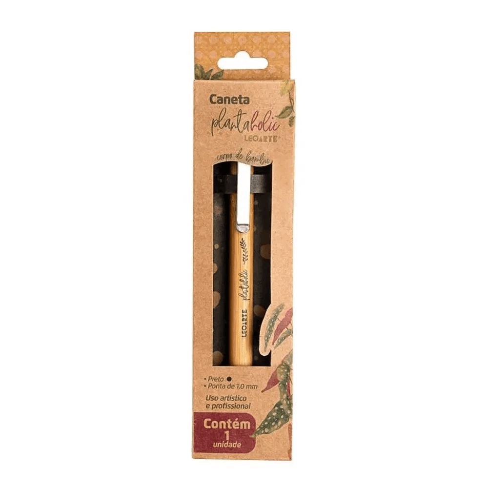 Caneta Premium Bambu Plantaholic 1.0 leo