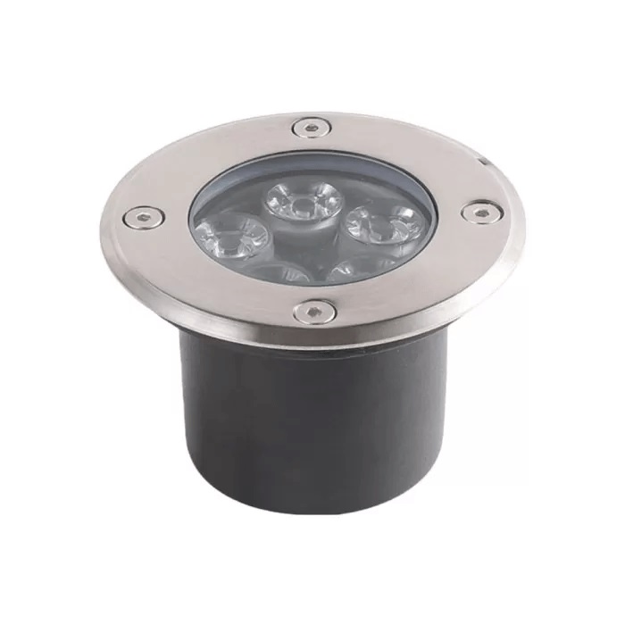 Embutido Dresden Inox 80mm 3w 3000k Blum