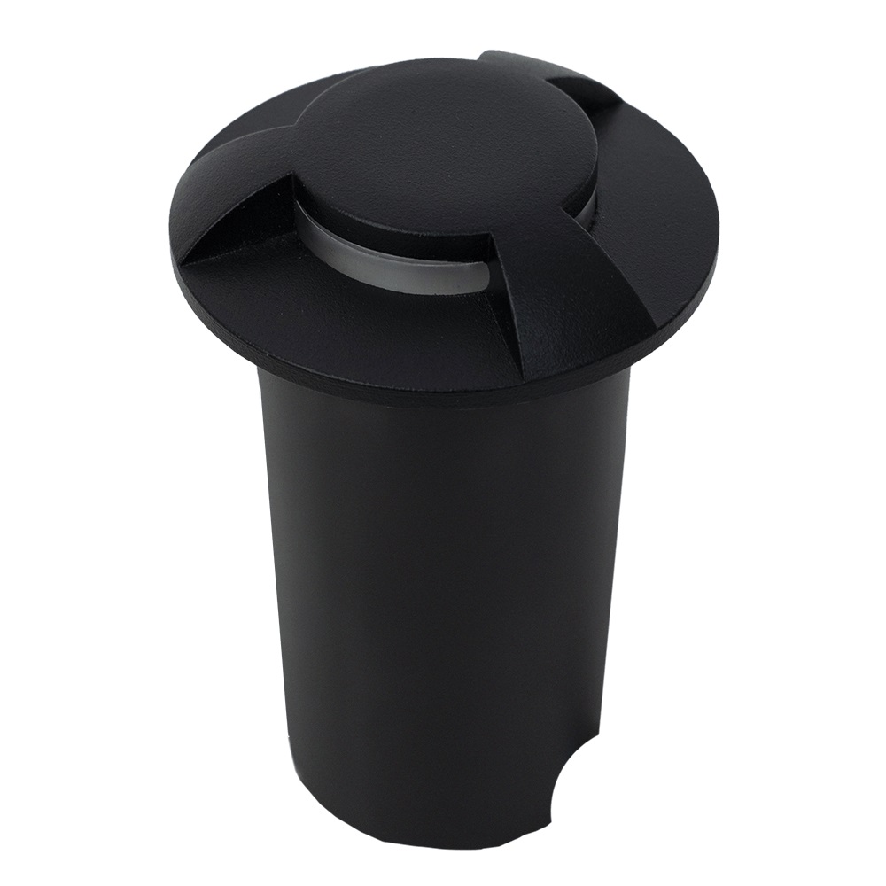 Embutido Open 3 Fachos 60mm pt 1w 3000k