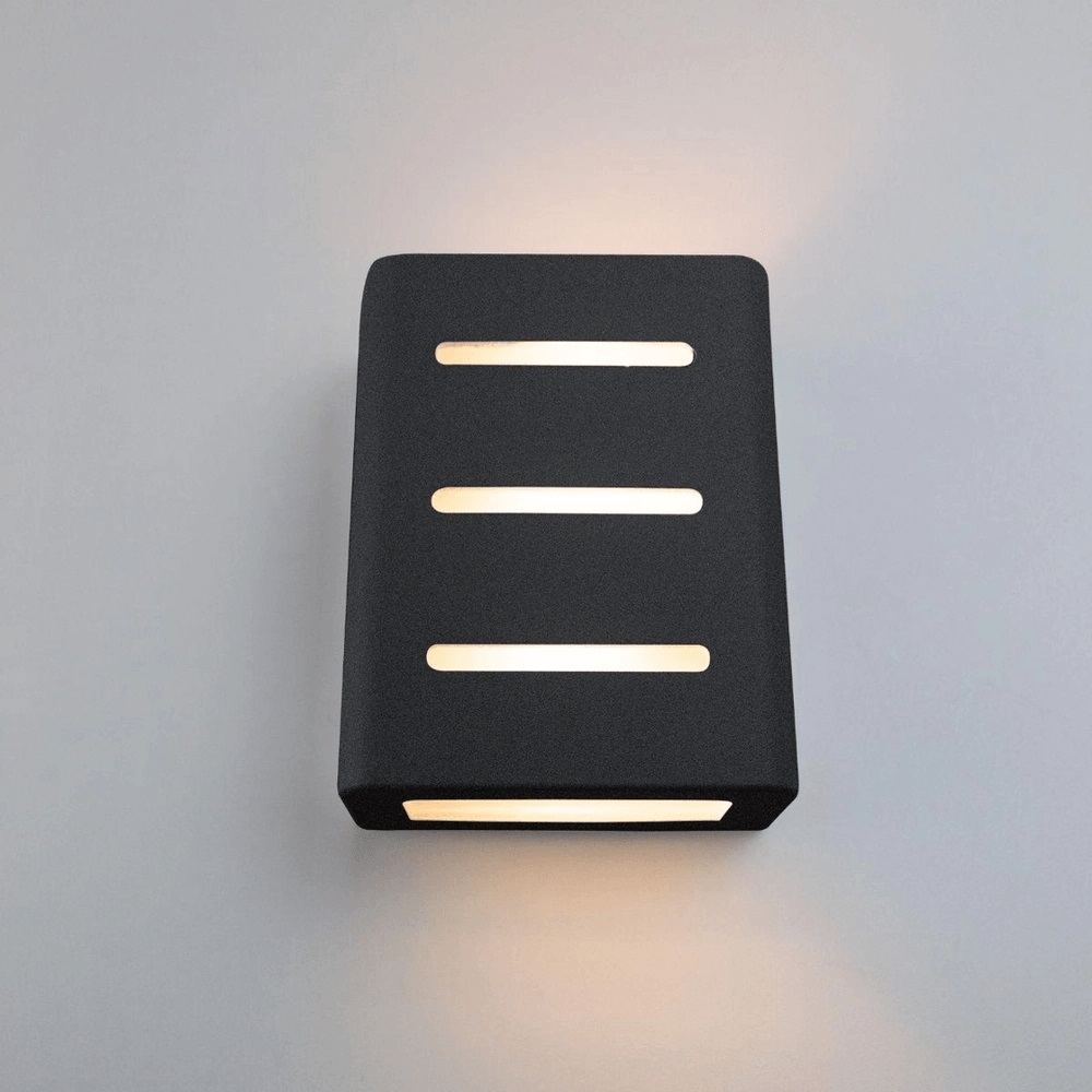 Arandela Fussen 3 Aletas 10x13cm pt Blum