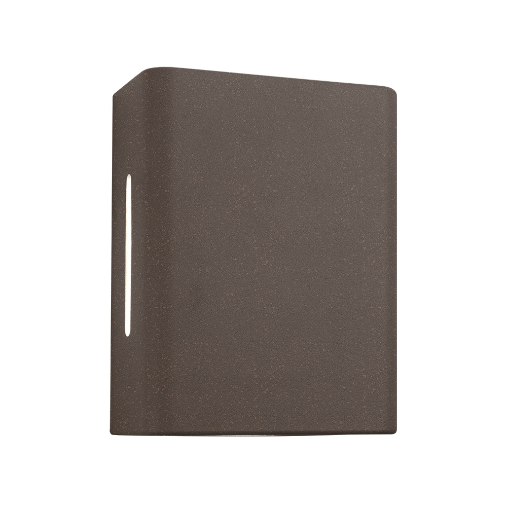 Arandela Fussen 2 Aletas 10x13cm Marr bl