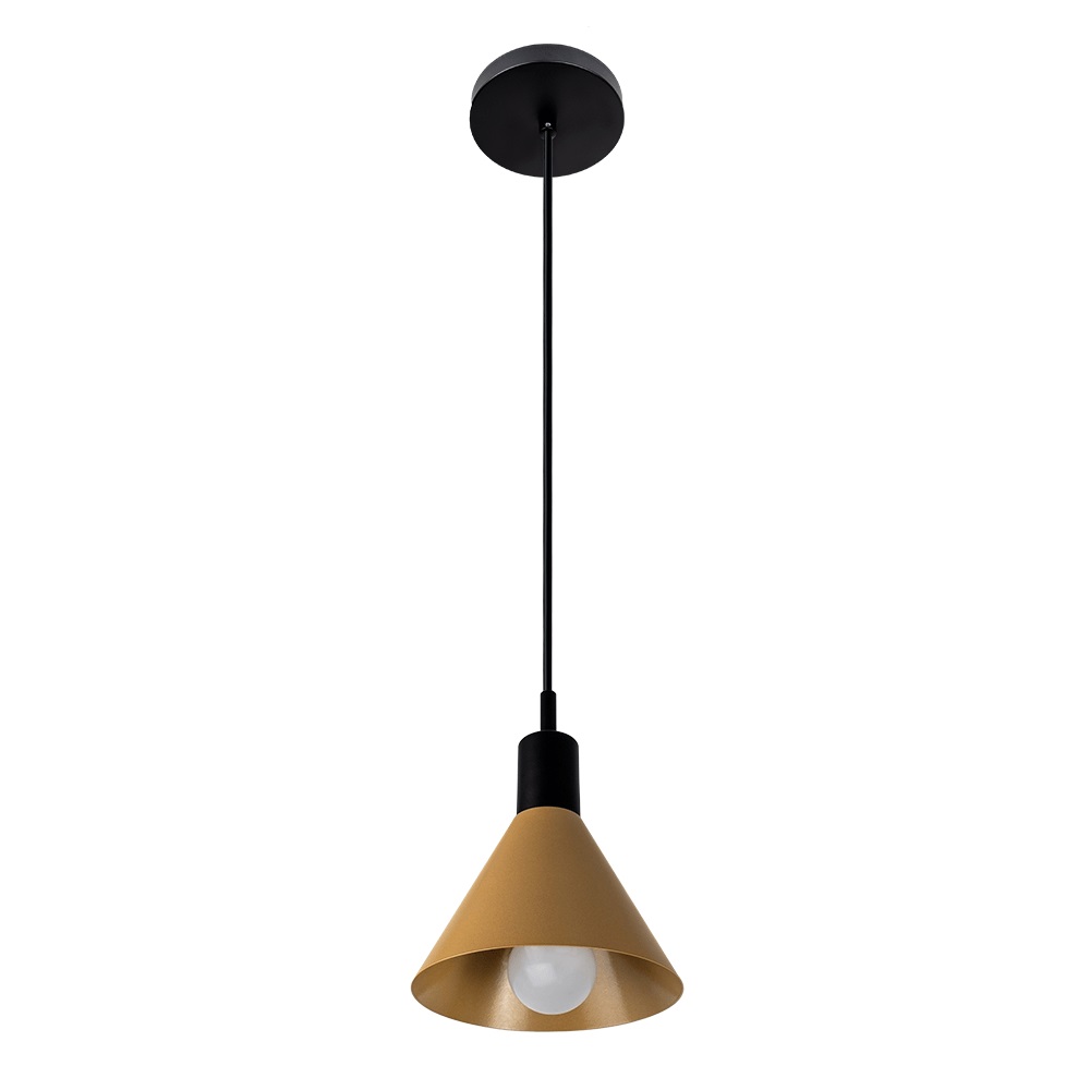 Pendente Toni Alum Dourado 18x13cm Blume