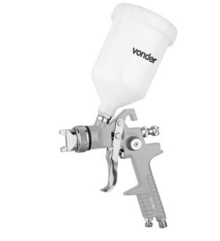 Pistola Grav C/caneca Plast Pgv600 Vonde