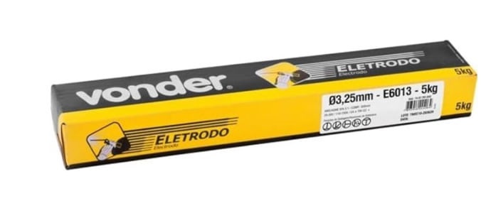 Eletrodo P/solda 60.13 3,25mm 5kg Vonder
