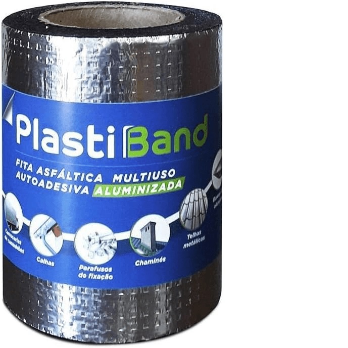 Fita Plastiband Alum 15cmx10m d Plastic