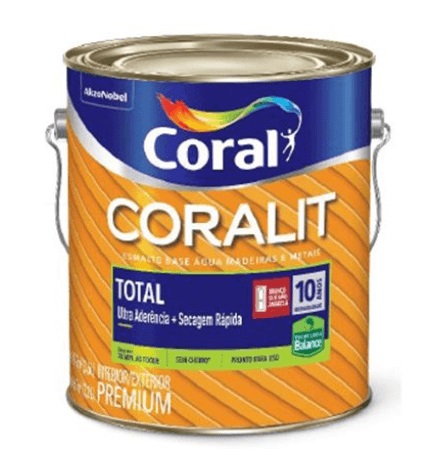 Esmalte Coralit Total fo Branco 3.6l