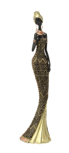 Africana Decorativa Chumbo