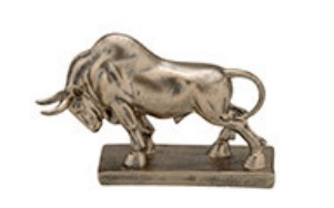 Touro Decorativo Bronze